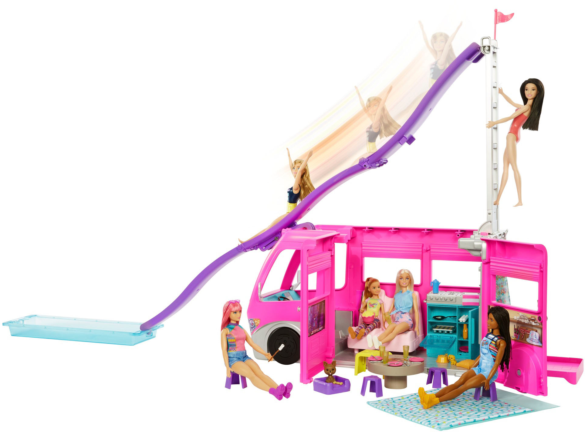 Barbie Dreamplane Play Set Pink GDG76 - Best Buy