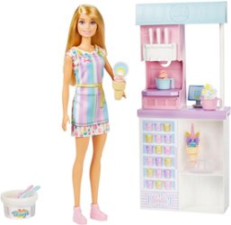 Barbie - Ice Cream Shop Playset - Front_Zoom