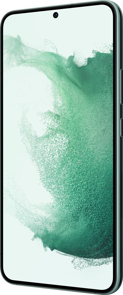 Left View: Samsung - Geek Squad Certified Refurbished Galaxy S22+ 256GB (Unlocked) - Green