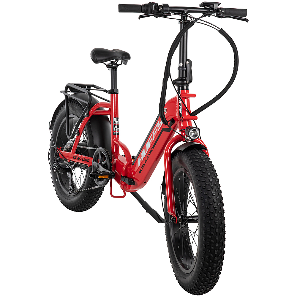 Huffy 20-inch Centuric Folding E-Bike Red E4381