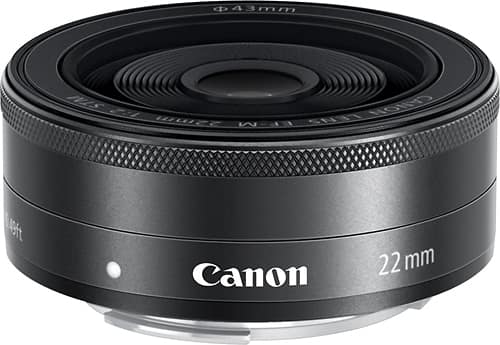 Canon EF-M22mm F2 STM Standard Lens for EOS DSLR Cameras