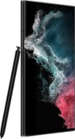 Samsung - Geek Squad Certified Refurbished Galaxy S22 Ultra 128GB (Unlocked) - Phantom Black - Angle_Zoom