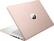 Alt View 1. HP - 14" Laptop - Intel Celeron - 4GB Memory - 64GB eMMC - Rose Gold.