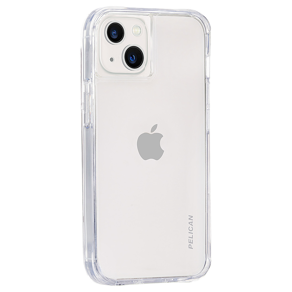 Angle View: Pelican - Adventurer Hardshell Case for iPhone 13 - Clear
