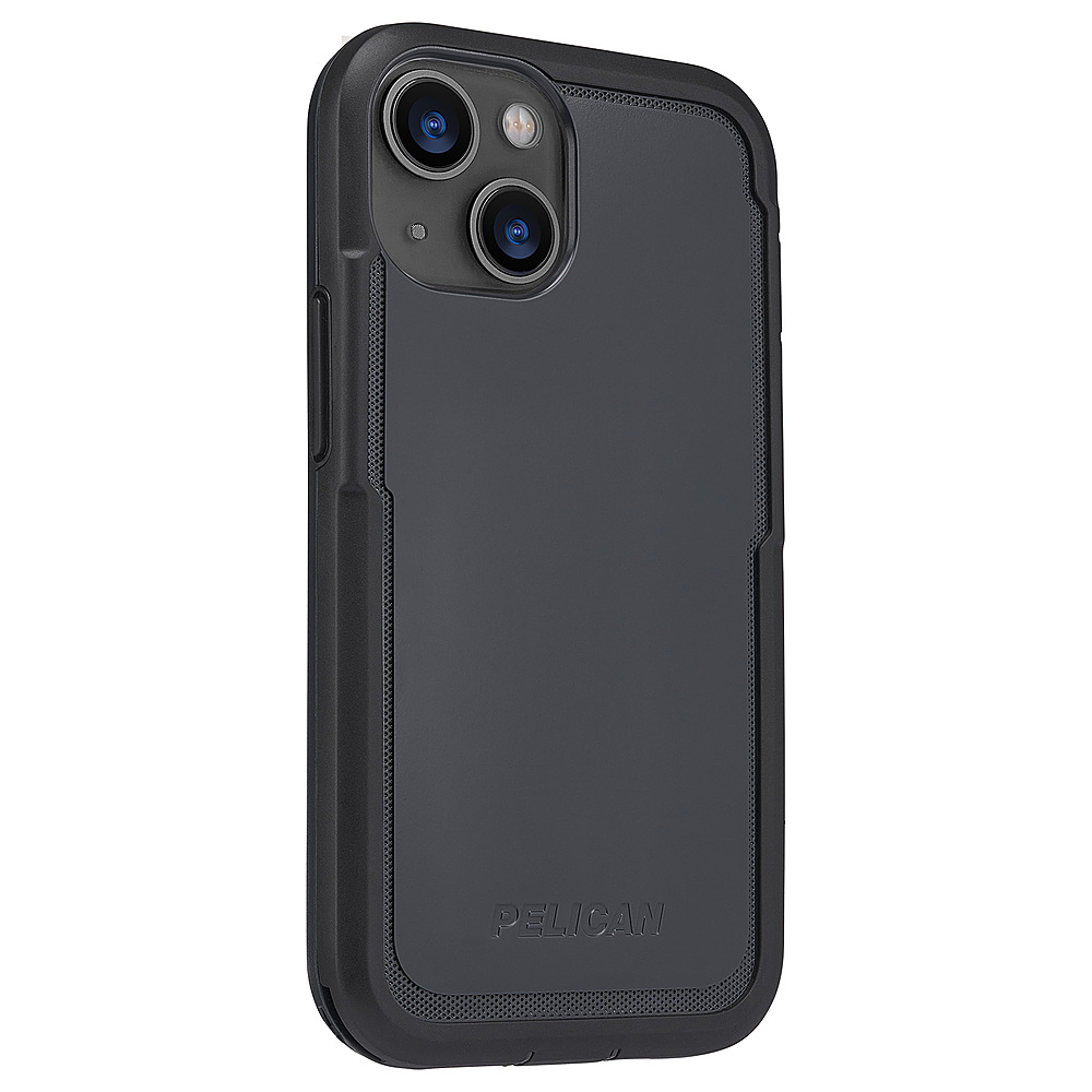 Angle View: Pelican - Marine Active Hardshell Case w/ Antimicrobial for iPhone 13 - Black
