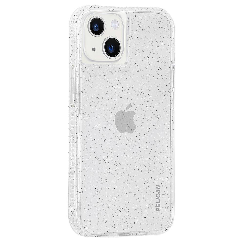 Angle View: Pelican - Ranger Hardshell Case w/ Antimicrobial for iPhone 13 Pro - Sparkle