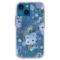 Rifle Paper - iPhone 13 w/ Antimicrobial - Garden Party Blue - Front_Zoom