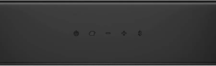 Alt View 6. LG - 2.0-Channel S20A Soundbar with Built-in Woofer, DTS Digital Surround, Bluetooth Connectivity - Black.