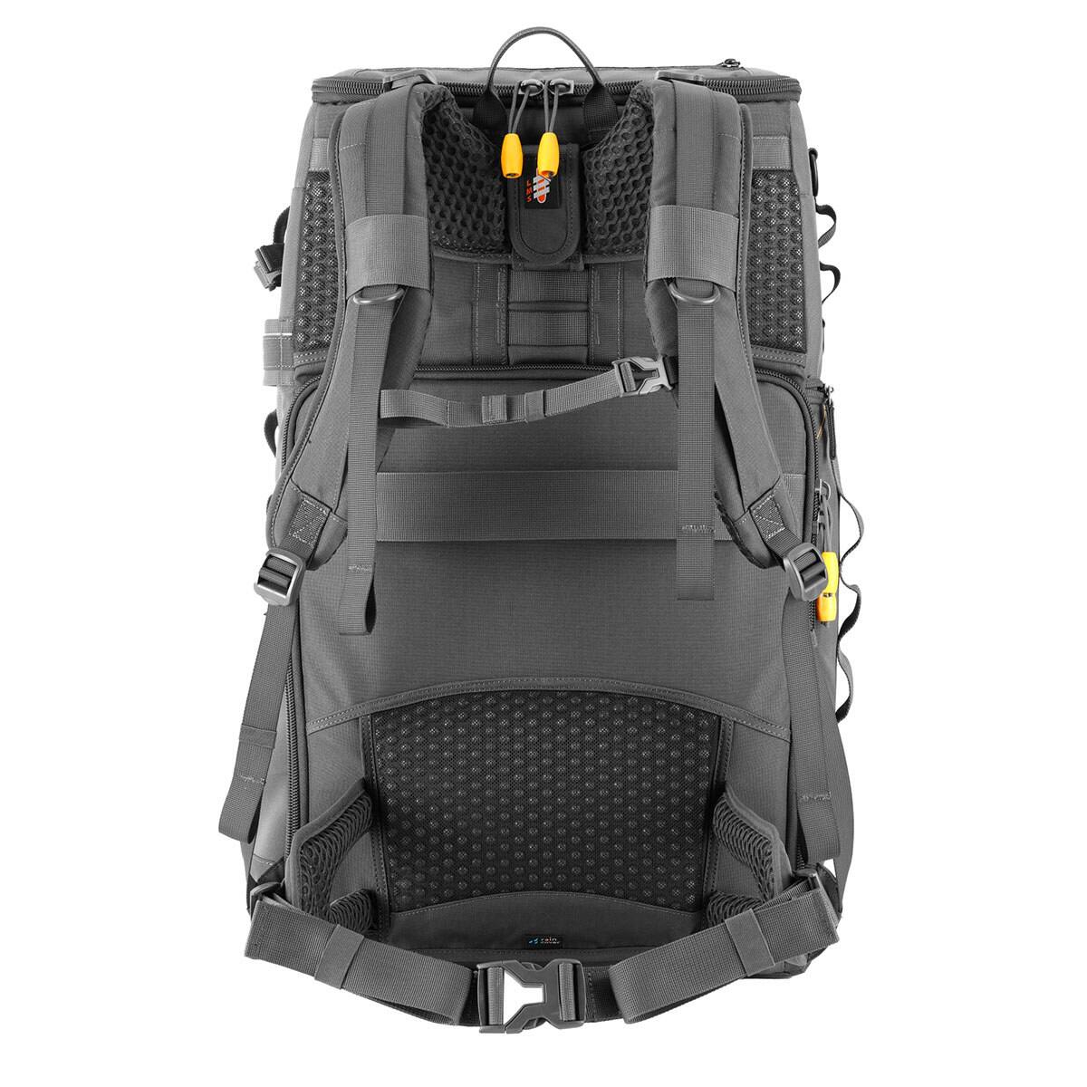 Alt View 5. Vanguard - Vanguard Alta Sky 69 49L Camera Backpack, Dark Gray.