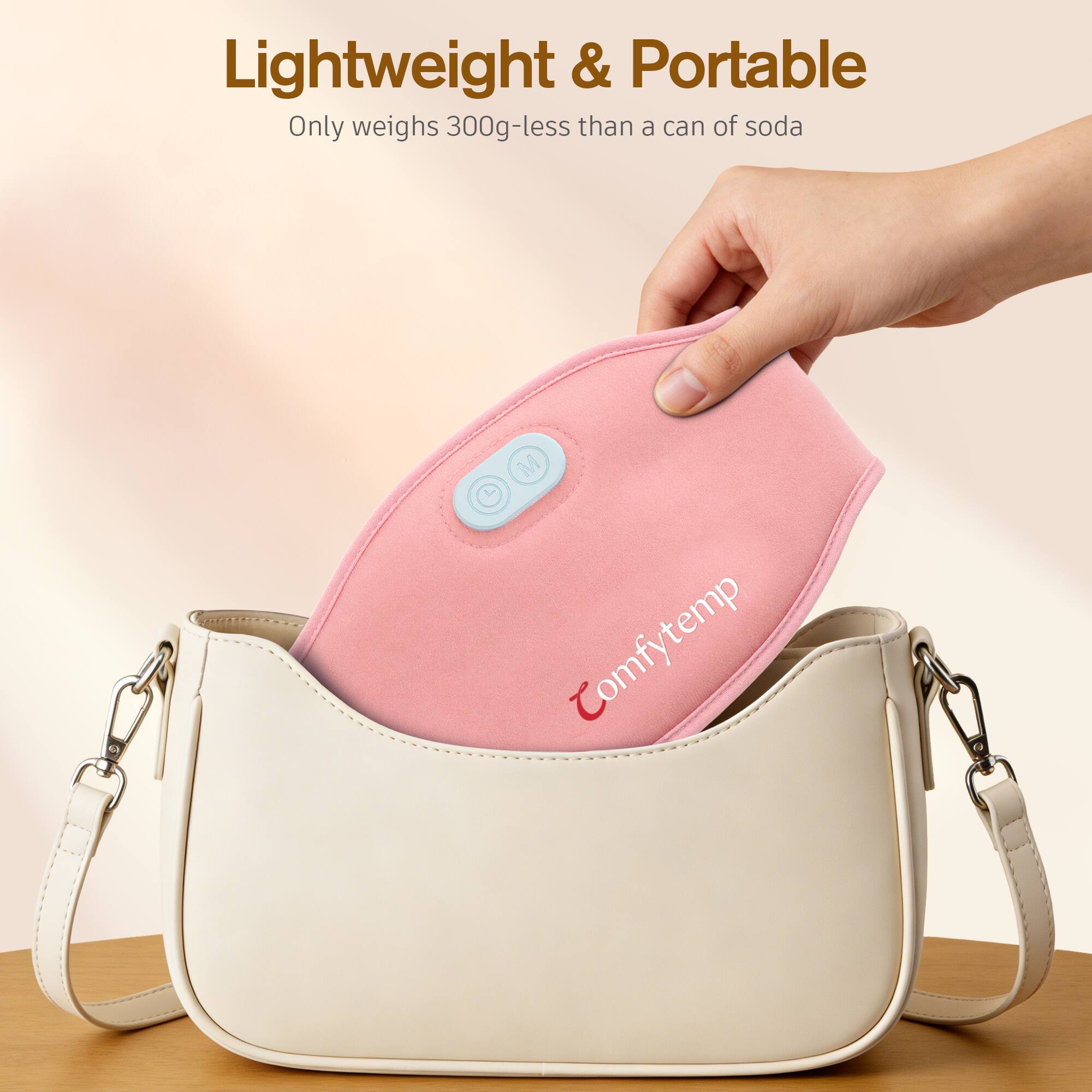 Lightweight & Portable  
Only weighs 300g-less than a can of soda  
Comfytemp