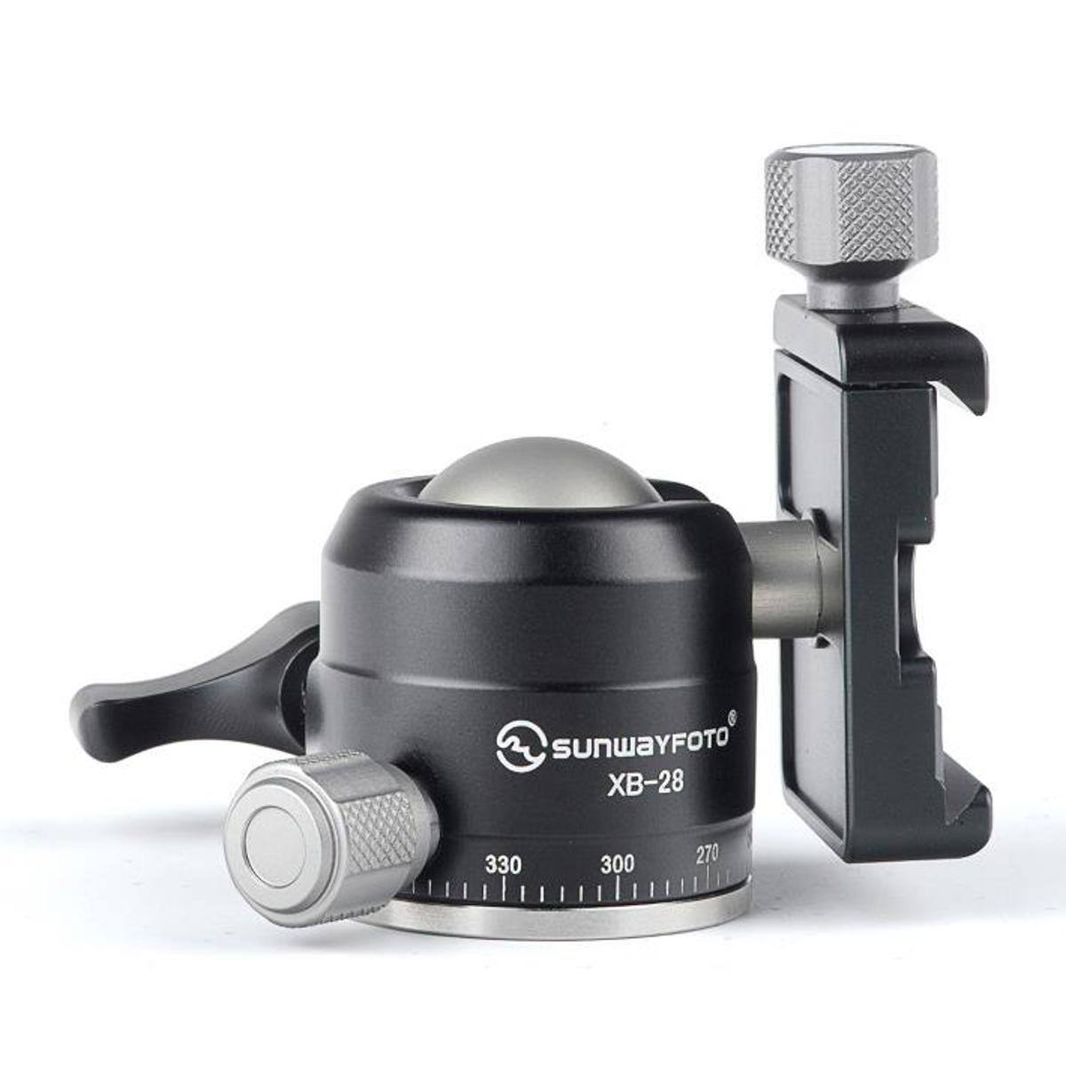 SunwayFoto XB 28 Superior Low Profile Palm Size Ballhead with Standard ...