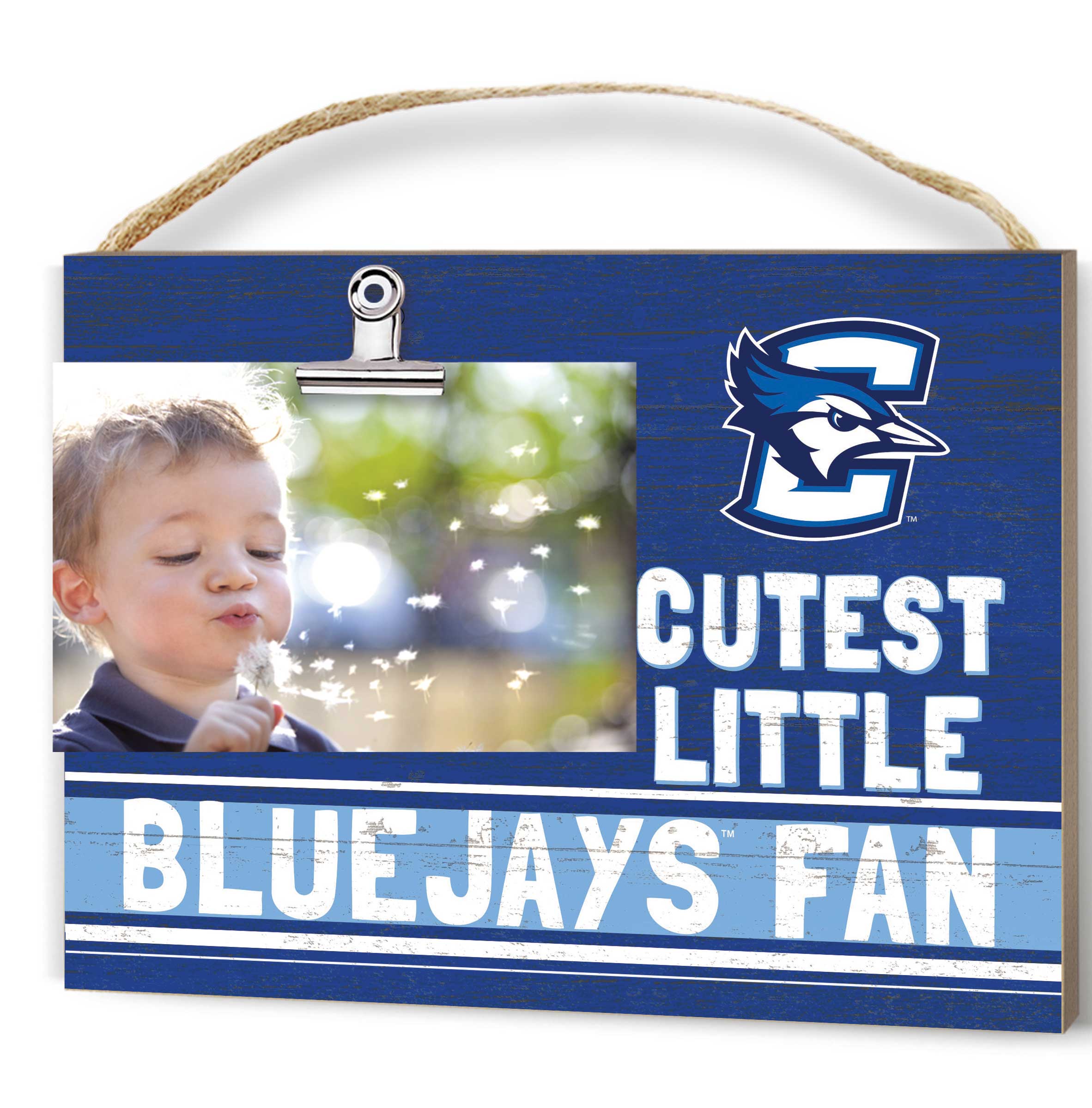 Blue Creighton Bluejays 8'' x 10'' Cutest Little Team Logo Clip Photo Frame