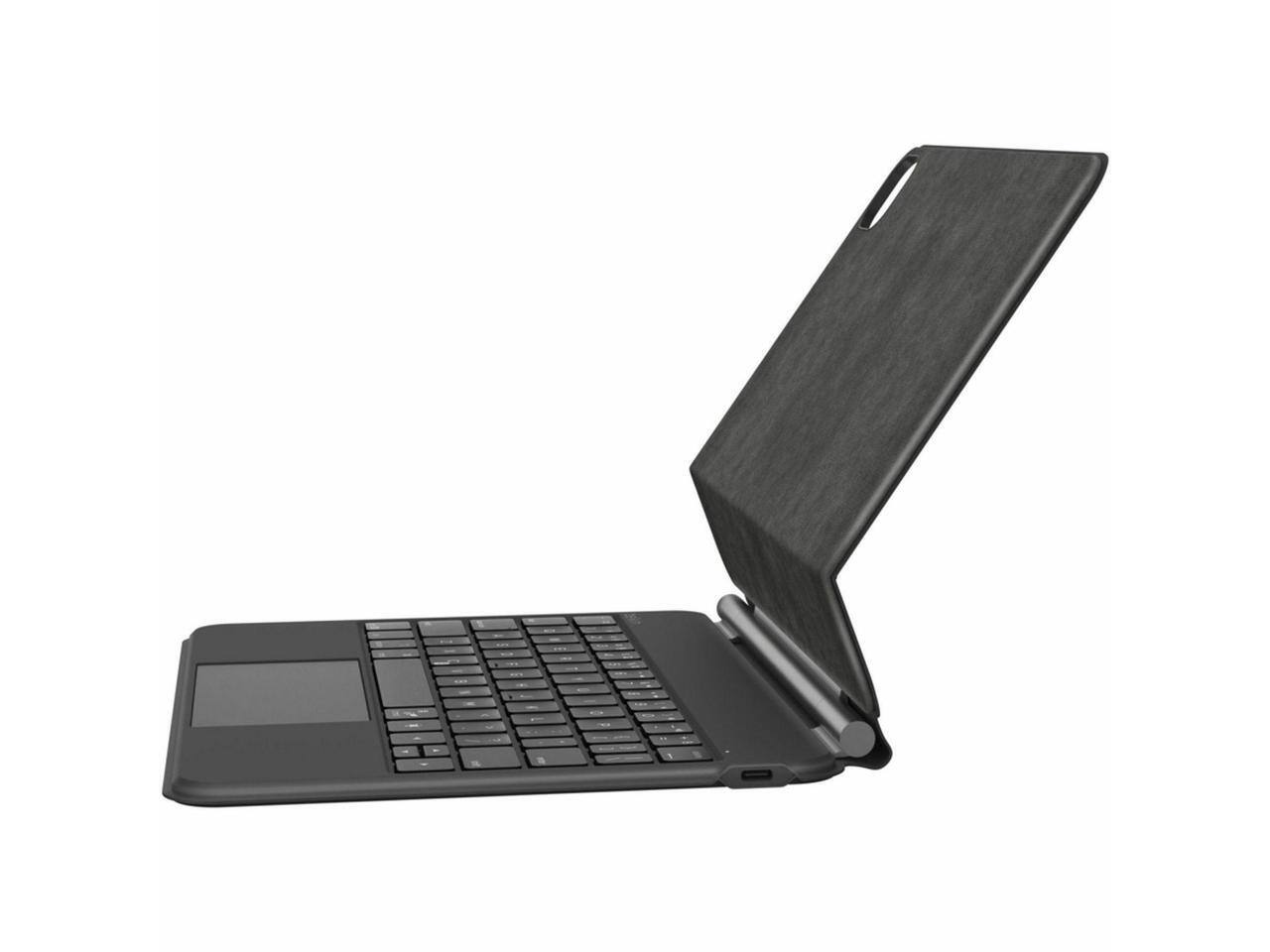 Alt View 2. Belkin - Belkin Connect Keyboard/Cover Case for 10.9"-11" iPad Pro, Air (2024-5th Gen) - Black.