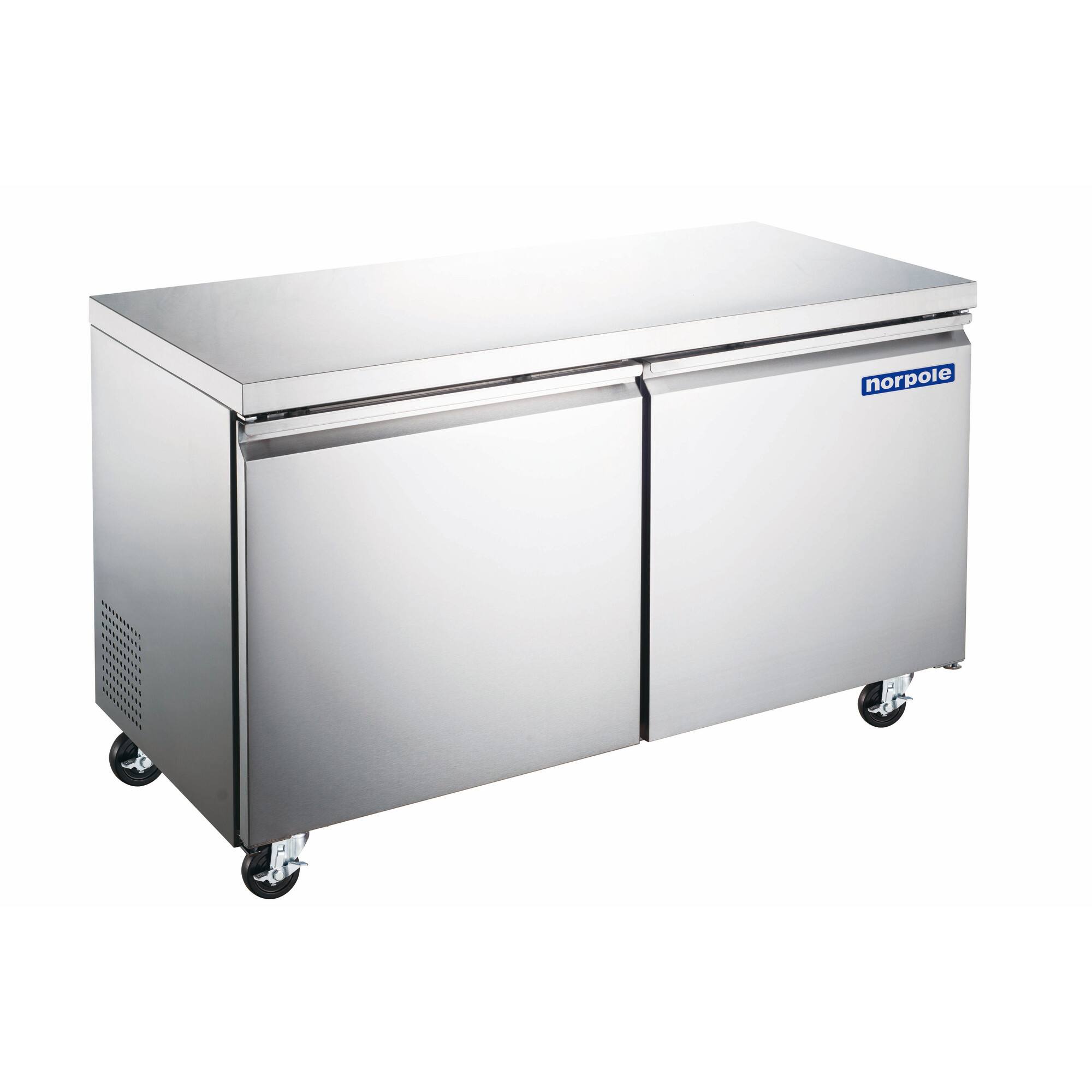 Alt View 7. Magic Chef - Commercial 36 in. 8.9 cu. ft. Auto Defrost Under Counter Freezer in Stainless Steel - Stainless Steel.