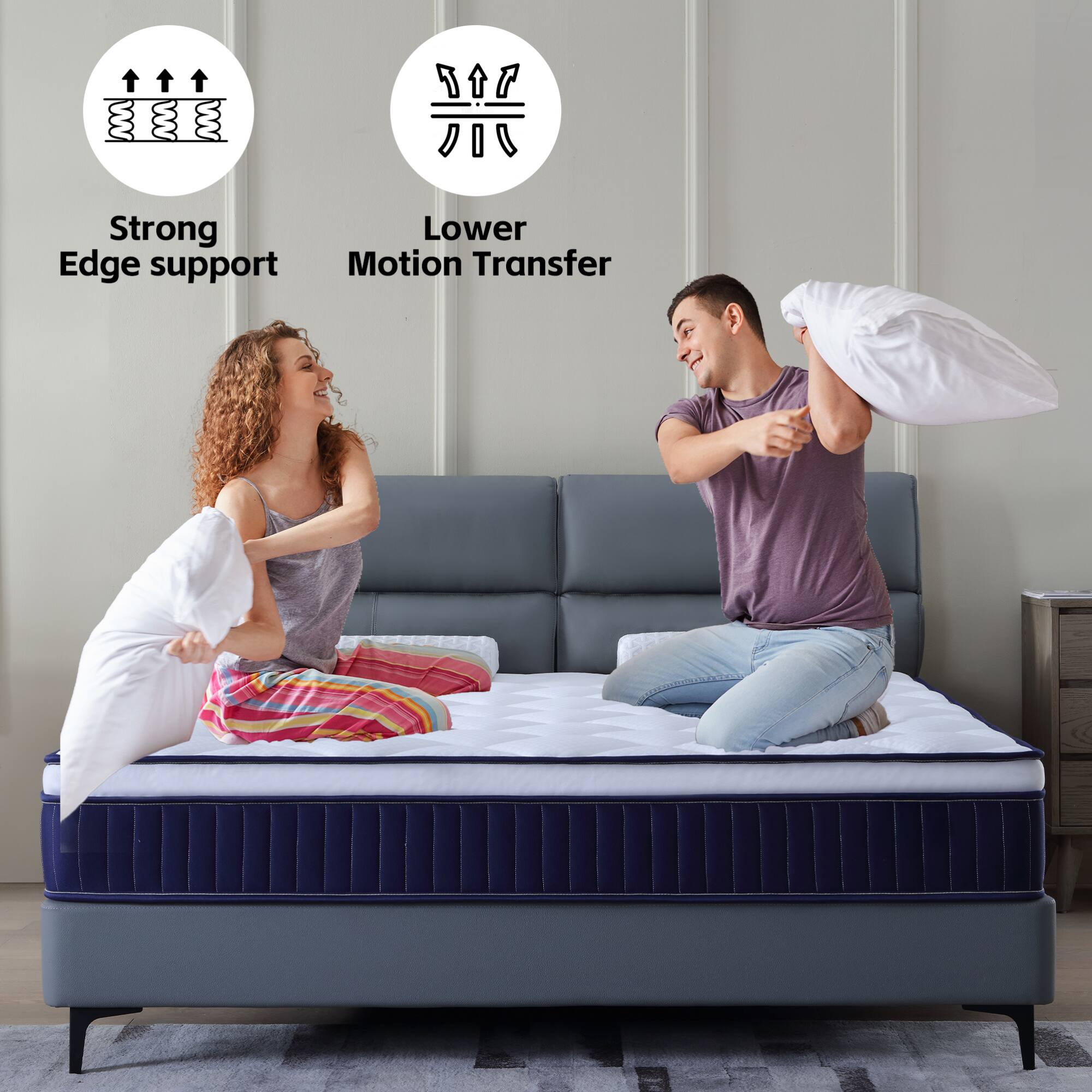 Strong Edge Support  
Lower Motion Transfer