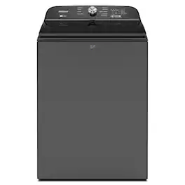 Whirlpool - 5.3 Cu. Ft. High Efficiency Top Load Washer with 2 in 1 Removable Agitator - Volcano Black