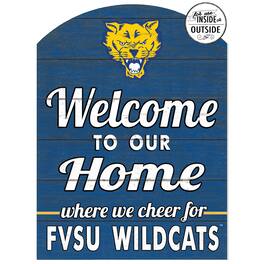 Jardine - Fort Valley State Wildcats 16'' x 22'' Marquee Sign - Blue