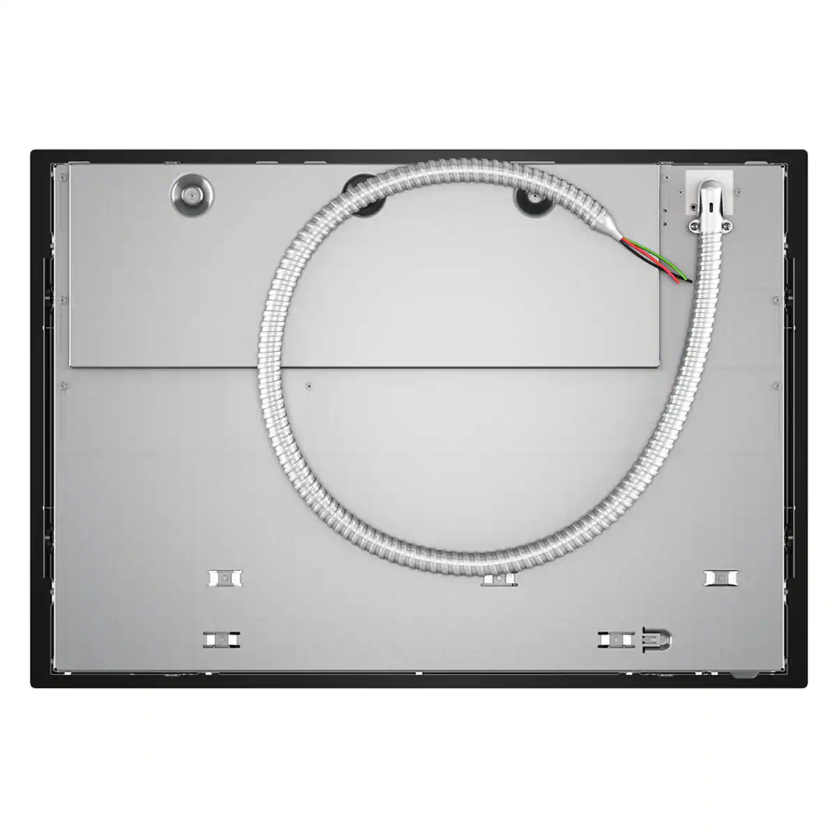 Alt View 9. KitchenAid - 30" Electric Induction Cooktop with 5 Cooking Zones and Temp Cook Induction Technology - Black.