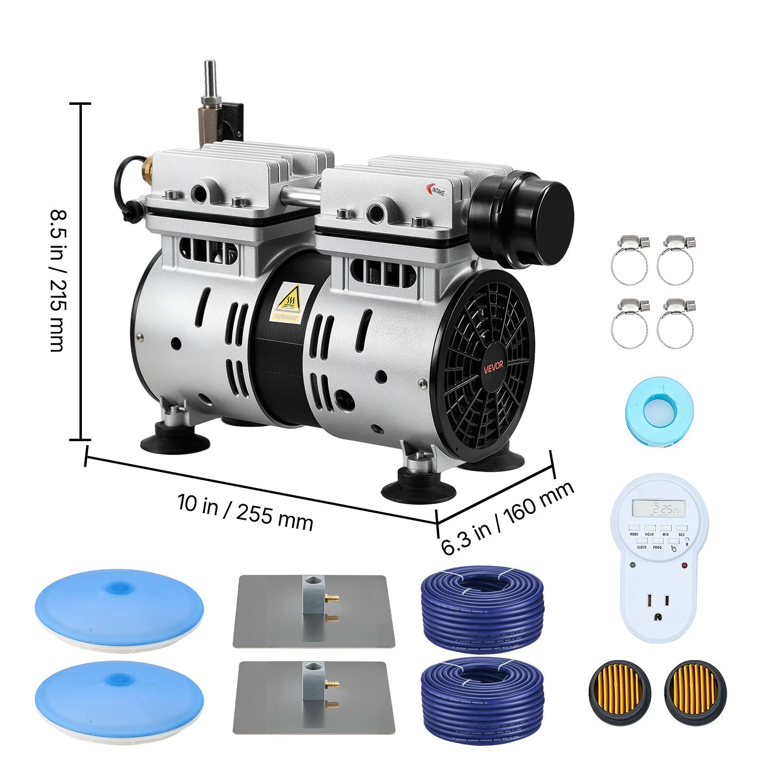 8.5 in / 215 mm  
10 in / 255 mm  
6.3 in / 160 mm  
C-C.025 WT. 1" E 7 I MILK