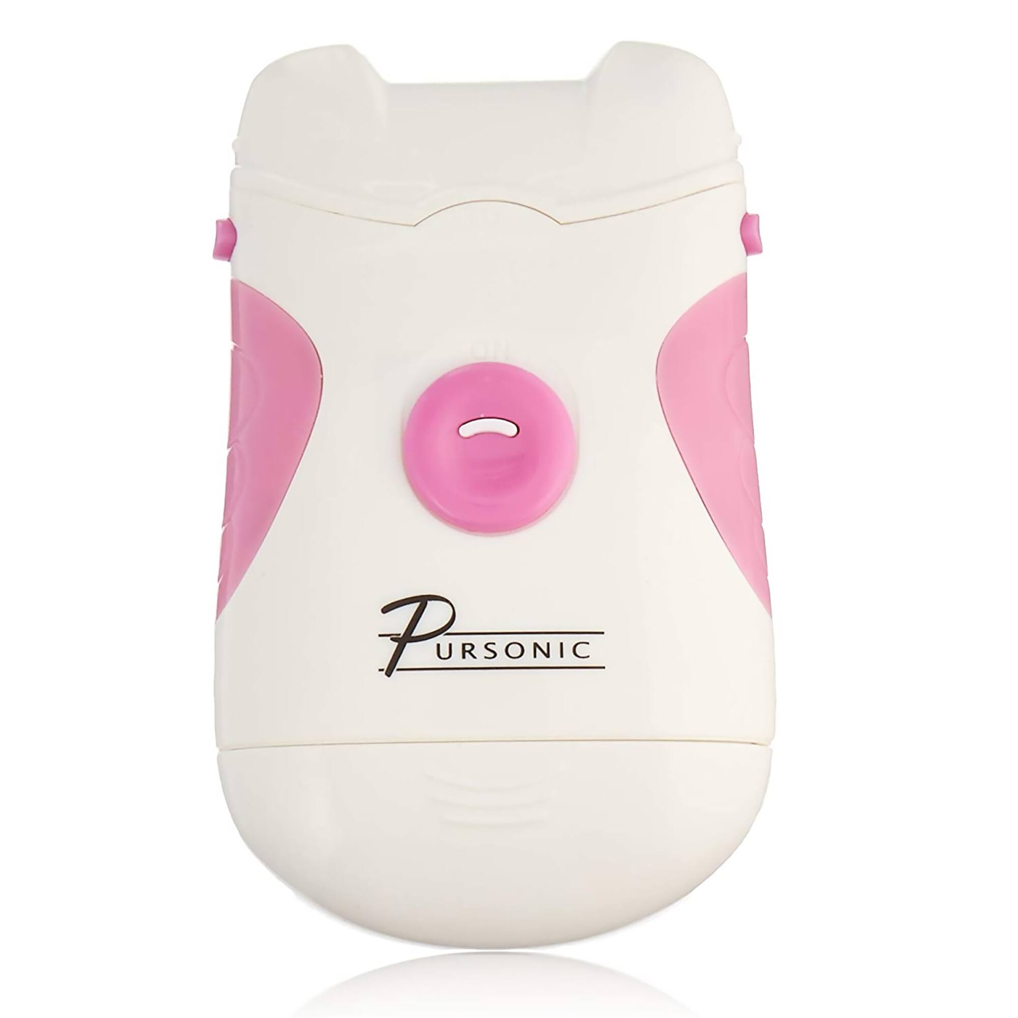 Angle. Pursonic - Portable Electric Nail Trimmer & Filer - Pink.