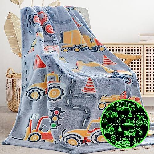 Fluorescent Truck-Throw Size 50" x 60"(130 x 150