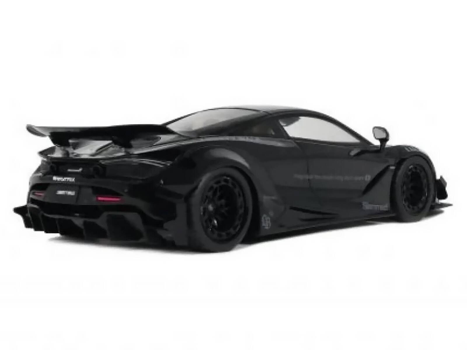 Alt View 4. GT Spirit - 2023 McLaren 720S "LB-Works - Liberty Walk" Black 1/18 Model Car by GT Spirit.