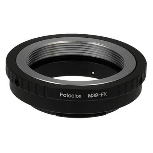 Fotodiox - Lens Adapter - Compatible with Leica Thread Mount Lenses to fit Fujifilm X Mount Cameras