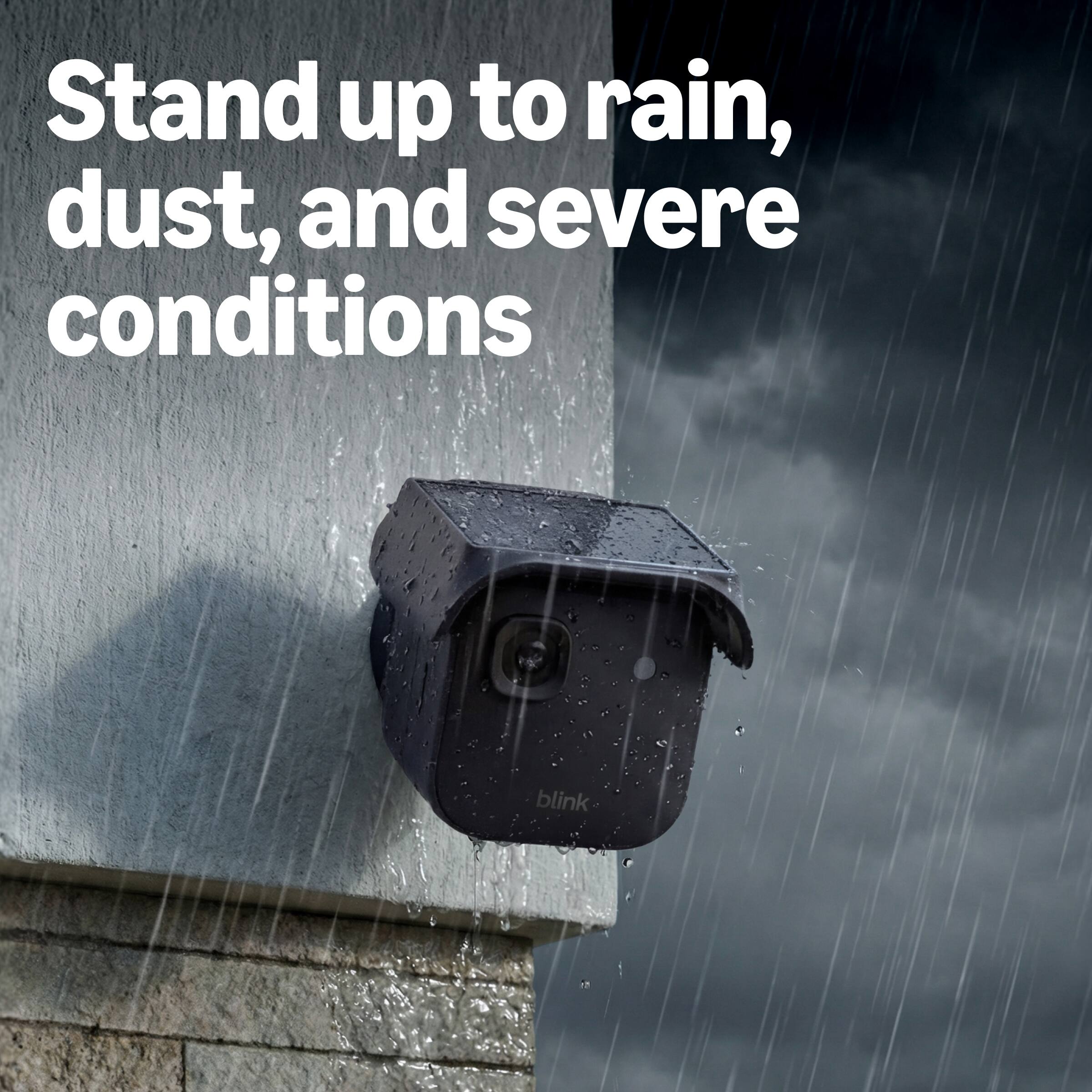 Stand up to rain, dust, and severe conditions