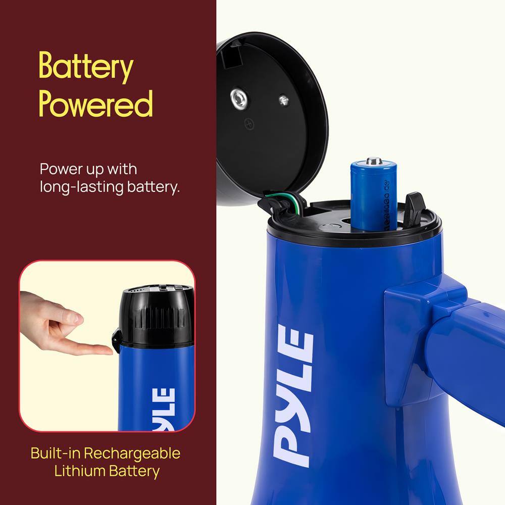 Battery Powered

Power up with long-lasting battery.

Built-in Rechargeable Lithium Battery