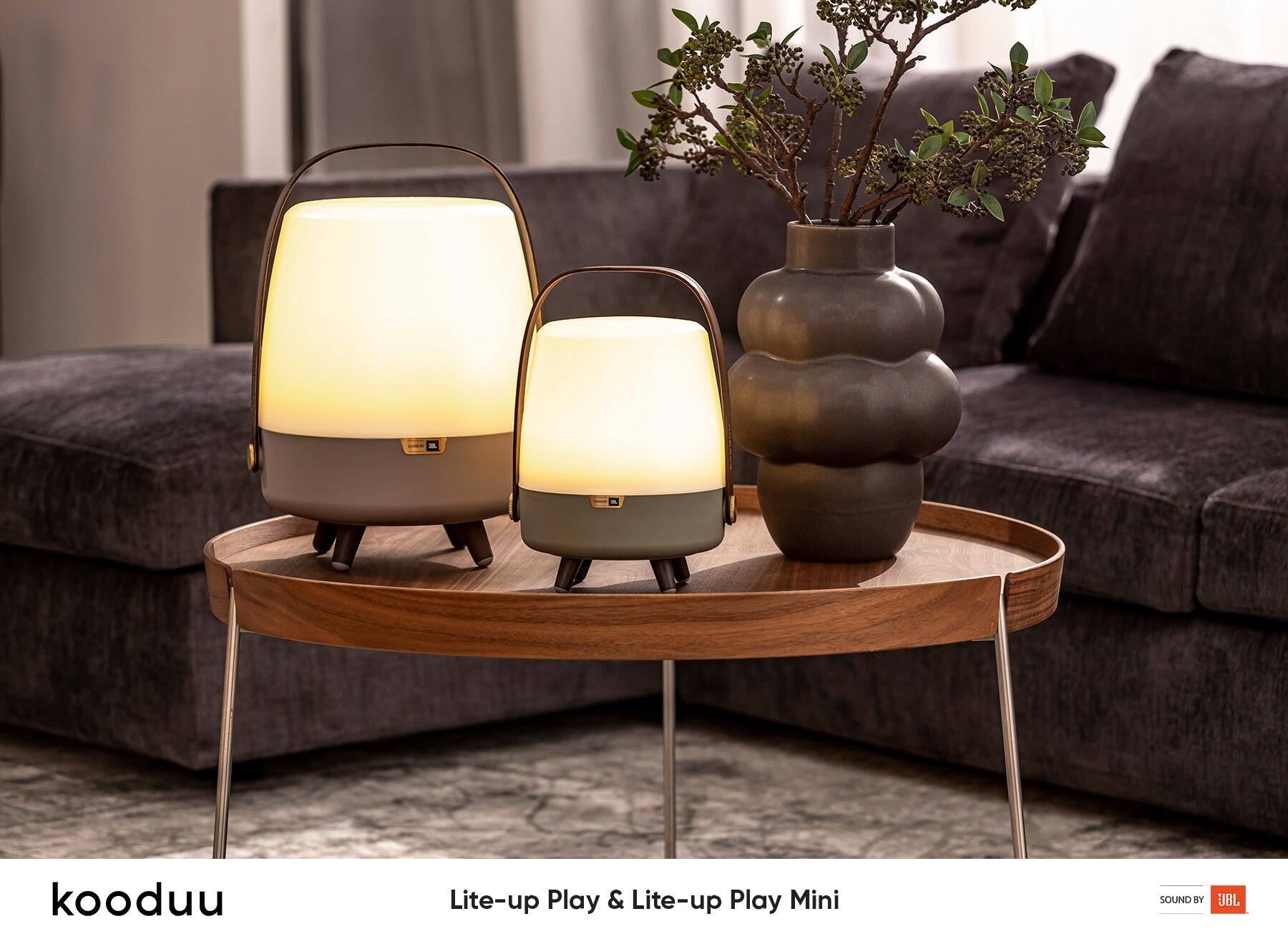 kooduu Lite-up Play & Lite-up Play Mini  
SOUND BY JBL