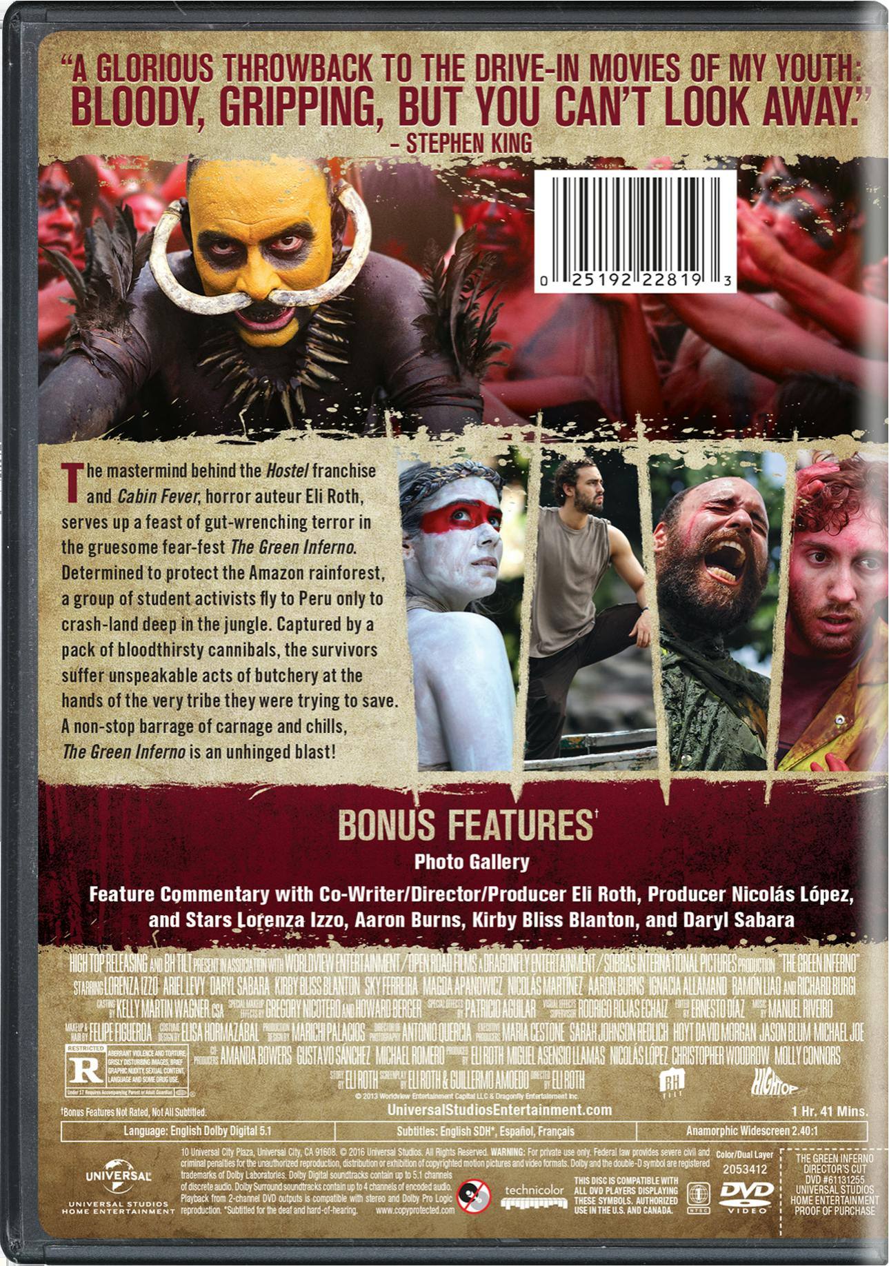 Angle. The Green Inferno [DVD].