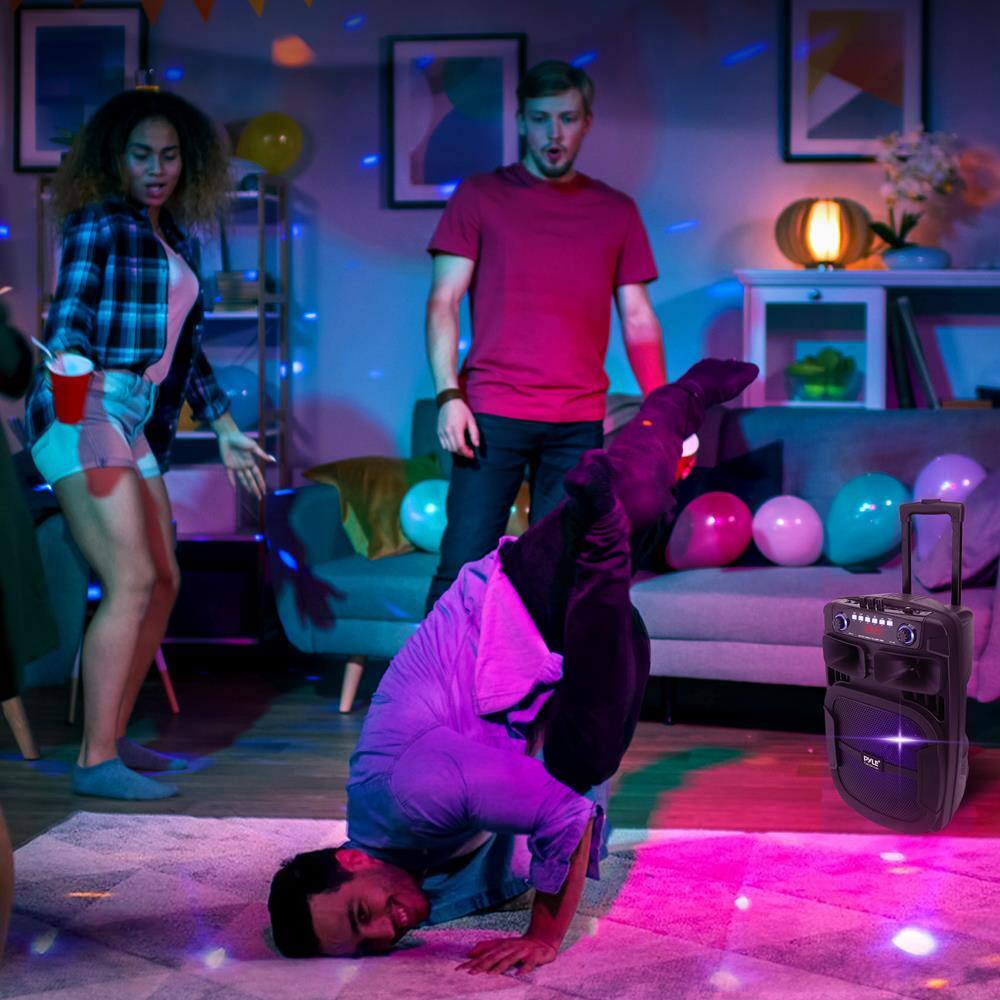 Alt View 3. PYLE - Pyle Portable Bluetooth PA Speaker System - 800W - None.