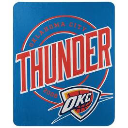 Northwest - Oklahoma City Thunder 50" x 60" Campaign Fleece Throw - Blue