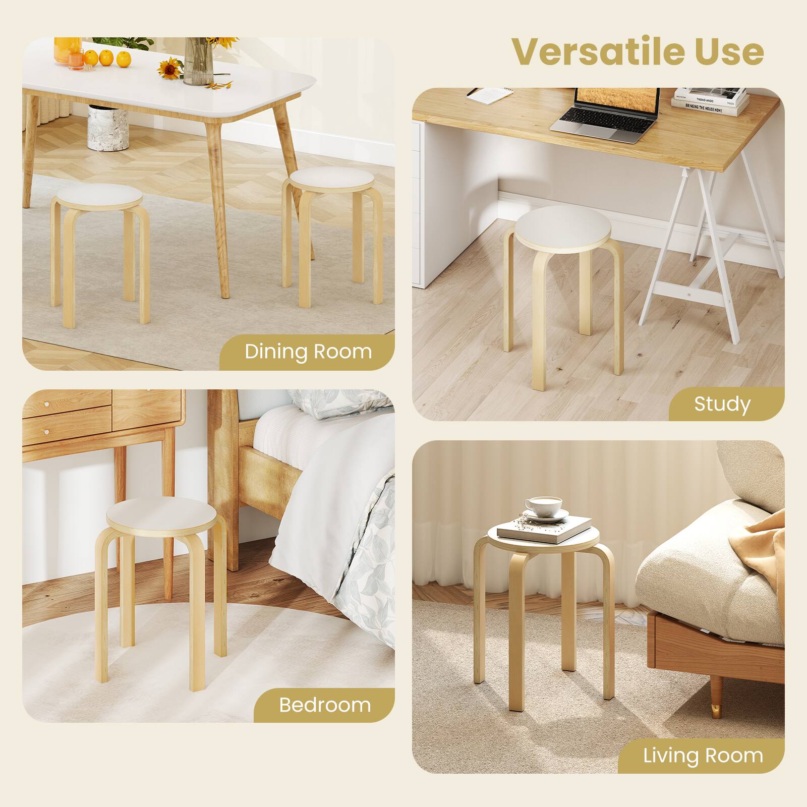 Versatile Use

- Dining Room
- Study
- Bedroom
- Living Room