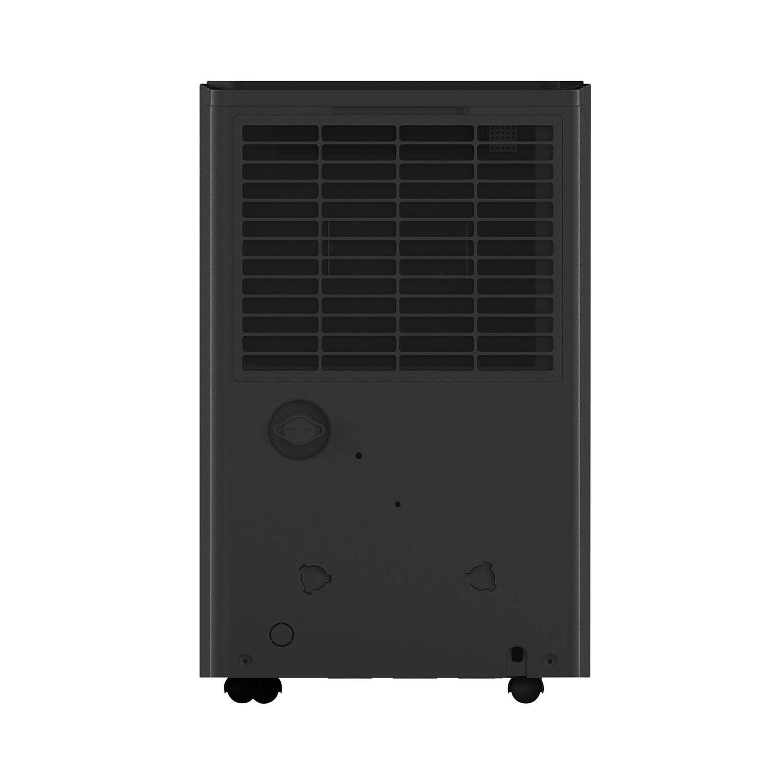 Alt View 5. TCL - TCL 50 Pint 4500 Sq. Ft. Smart Portable Dehumidifier with Pump, ENERGY STAR® Certified, Smart Home Compatible, Black - Black.