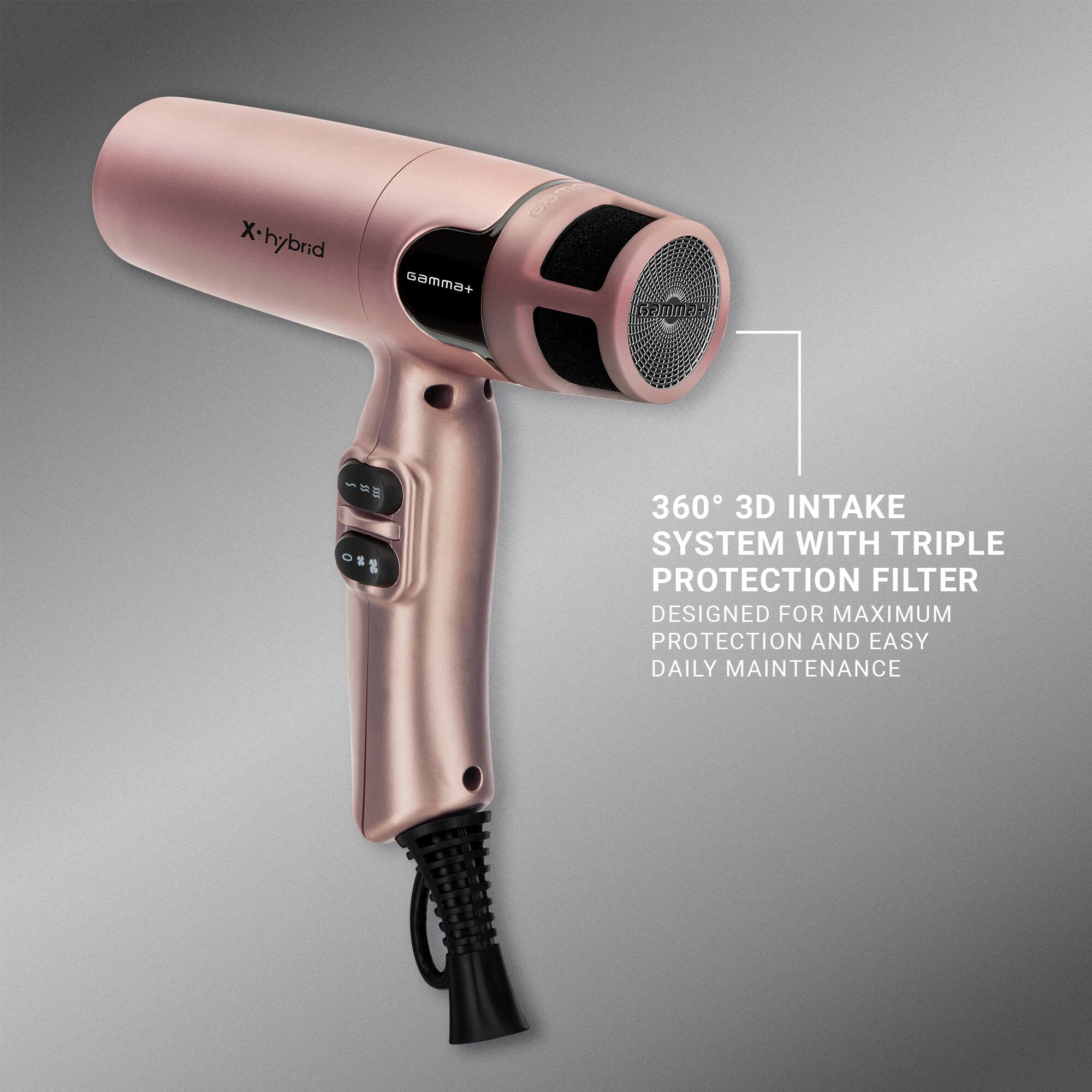 X-hybrid  
Gamma+  

360° 3D INTAKE SYSTEM WITH TRIPLE PROTECTION FILTER  
DESIGNED FOR MAXIMUM PROTECTION AND EASY DAILY MAINTENANCE