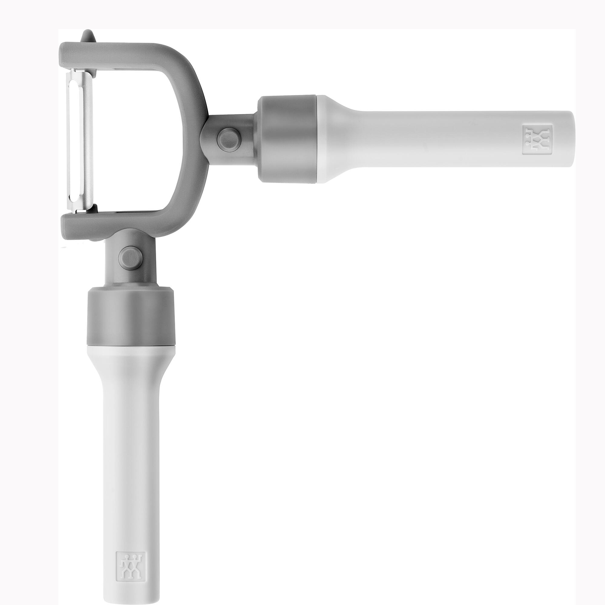 Alt View 2. ZWILLING - ZWILLING Z-Cut 2 in 1 Peeler - Grey.