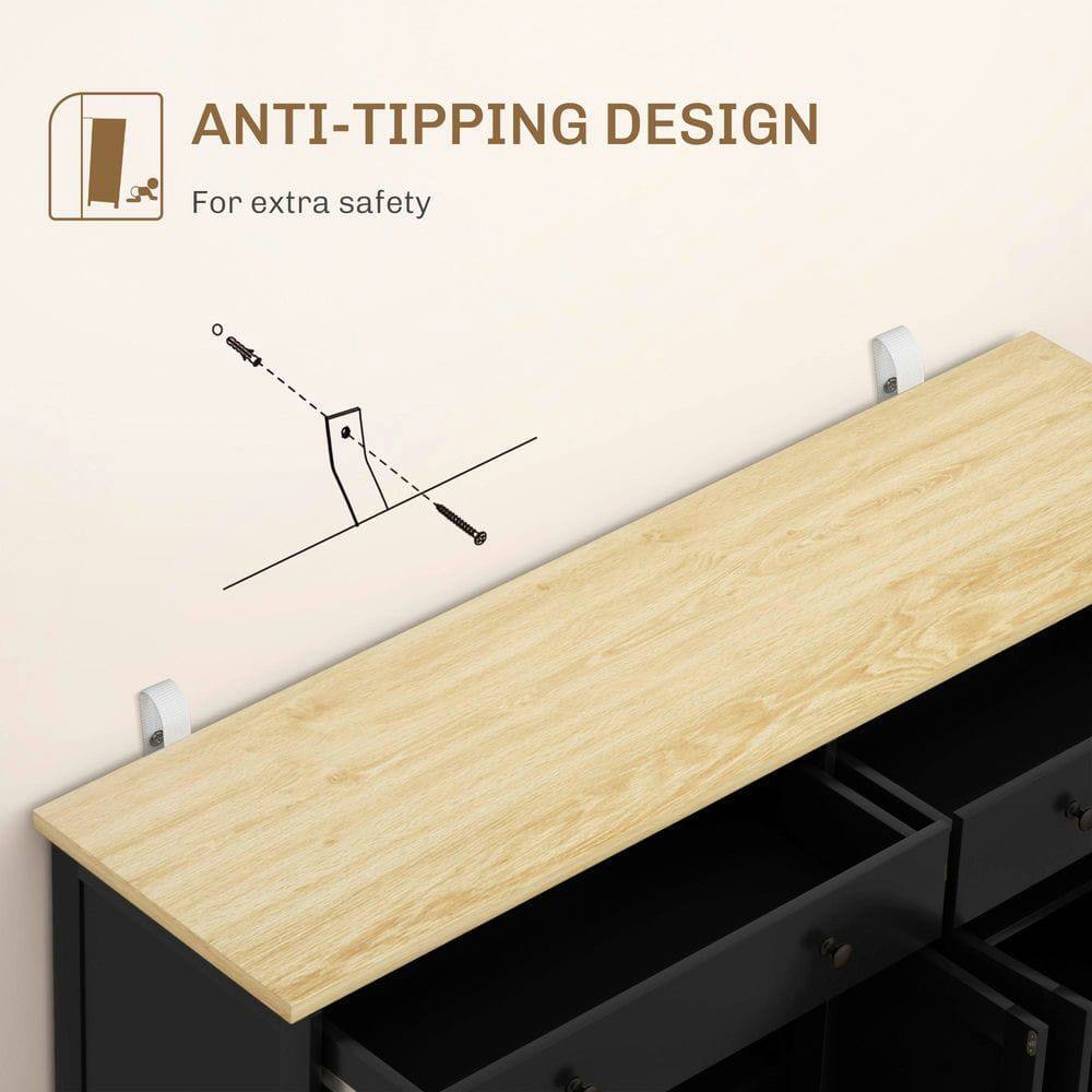 ANTI-TIPPING DESIGN  
For extra safety