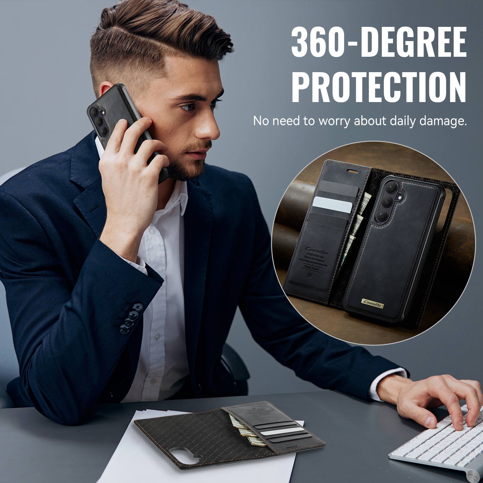 360-DEGREE PROTECTION  
No need to worry about daily damage.