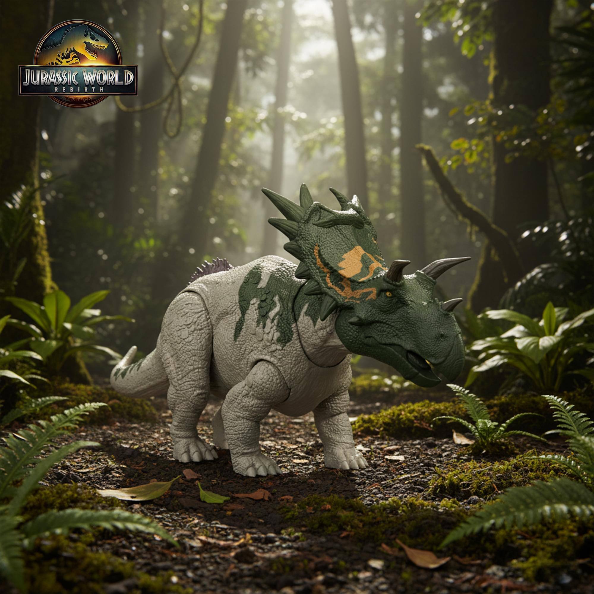 Mattel Jurassic World: Rebirth Wild Roar Spiclypeus Collectibles