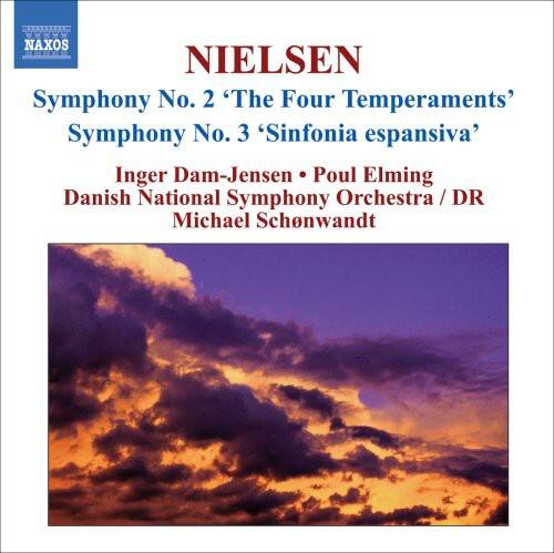 NIELSEN  
Symphony No. 2 'The Four Temperaments'  
Symphony No. 3 'Sinfonia espansiva'  

Inger Dam-Jensen • Poul Elming  
Danish National Symphony Orchestra / DR  
Michael Schonwandt