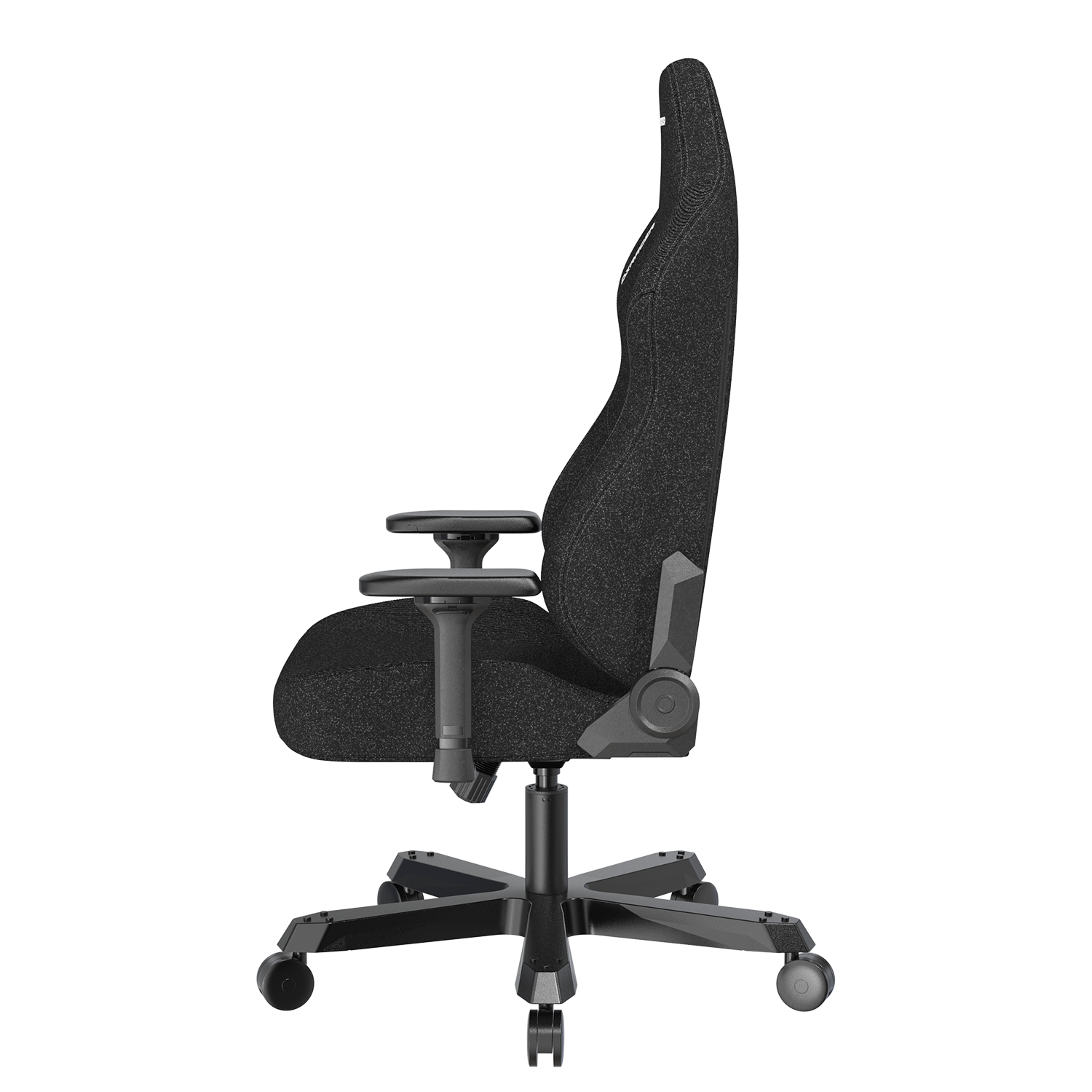 Alt View 2. DXRacer - DXRacer Tank Series Gaming Chair – Fabric Black, Oversized XXL Ergonomic Design & Heavy-Duty Support - Black.