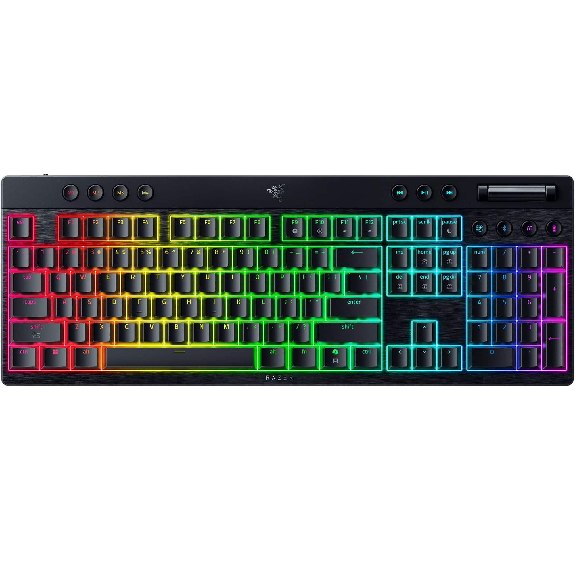 Razer BlackWidow V4 Low profile HyperSpeed Wireless Full Size