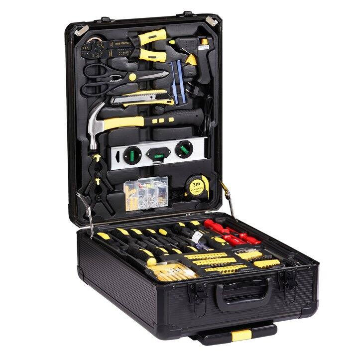 Alt View 8. Winado - 799 Pieces Tool Set Mechanics Tool Kit Wrenches Socket with Trolley Case Box - Black.