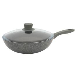 ZWILLING - Parma Plus 11-inch Aluminum Nonstick Wok with Lid - Gray