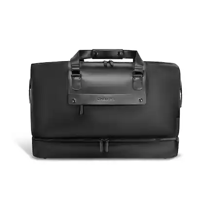 Front. Champs - Onyx Collection Duffel Laptop Bag - Black.
