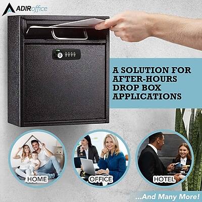 ADIrOffice  
A SOLUTION FOR AFTER-HOURS DROP BOX APPLICATIONS  
HOME  
OFFICE  
HOTEL  
...And Many More!