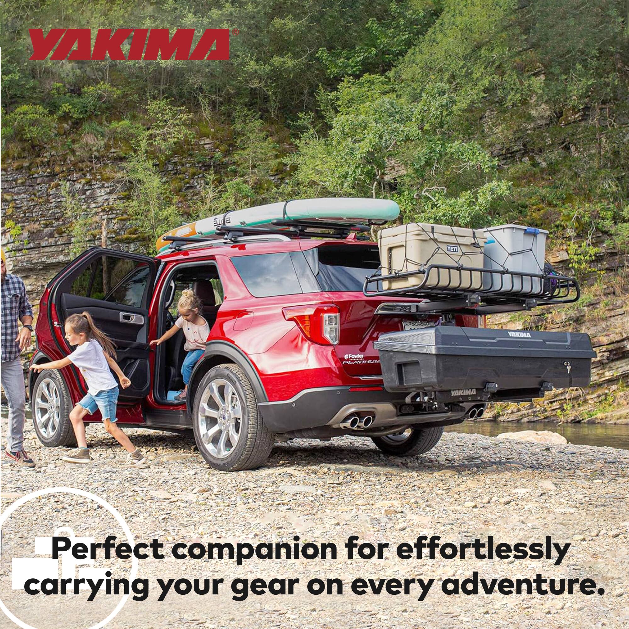 YAKIMA  
Perfect companion for effortlessly carrying your gear on every adventure.