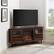 Alt View 12. Walker Edison - Contemporary Corner Fireplace TV Stand for Most TVs up to 65” - Dark Walnut/Black.