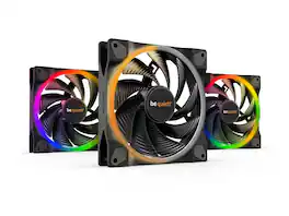 be quiet! - LIGHT WINGS 140mm PWM HIGH-SPEED TRIPLE PACK - Black